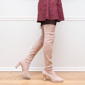 Stuart Weitzman Ledyland Over the Knee Boot Sz 11